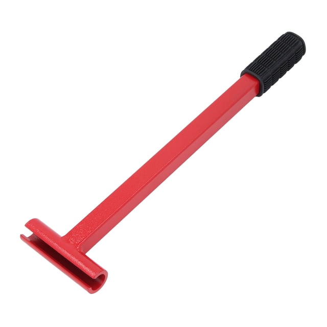 Clé de Réglage de Charnière, Outil de Réglage de Porte, Outil Réglable pour Résidentiel et Commercial, Clé en Acier Peint Robuste avec Poignée en Caoutchouc