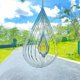thumbnail image 1 of 3d Wind Spinner En Acier Inoxydable Intrieur Extrieur Dcor Partie Cintique Yard Art Dcorations 3d Artisanat Ornements Mtal 11.8 Pouces 3d En Forme, 1 of 5