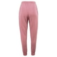 thumbnail image 3 of A2Y Women's Soft Fleece Drawstring Elastic Waist Stretch Pockets Joggers Sweatpants Light Rose M, 3 of 3