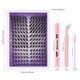 thumbnail image 5 of Kit De Extensión De Pestañas，168 Pestañas Individuales，Maquillaje para Mujeres Pinzas De Pestañas En Racimo Kit De, 5 of 5