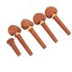 thumbnail image 1 of Piezas De Violín De Mano De Obra Exquisita Con Reposamuñecas Piezas De Violín De Palisandro Juego De Accesorios 4/4, Características Estables Reparación De Interpretación, 1 of 7