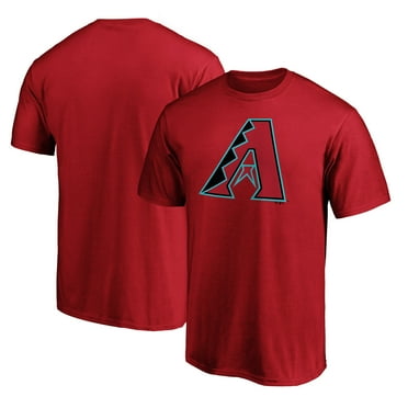 Men's Red Arizona Diamondbacks Official Team Logo T-Shirt