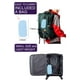 thumbnail image 4 of Chubasquero LOMON, ligero e impermeable para mujer, color azul claro, 4 of 6