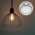 thumbnail image 4 of 1Set Black Metal Dome Lampshade for Hotel Light Diffusion and Decoration, 4 of 8