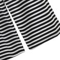 thumbnail image 6 of Women's Striped Two Piece Set, Short Sleeve Top Wide Leg Pants Set, Black and White Stripe Summer Outfits for Women, Casual Lounge Set, Vacation and Maternity Outfits-Gray, 6 of 6