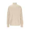 thumbnail image 6 of Ankola Sweater for Women Ribbed Knit Pullover Sweaters Turtle Neck Long Sleeve Tops Womens Fall Winter Casual Loose Sweaters, 6 of 6