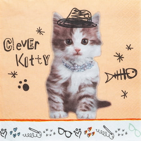 Rachael Hale Party Supplies Cats Rule Napkins