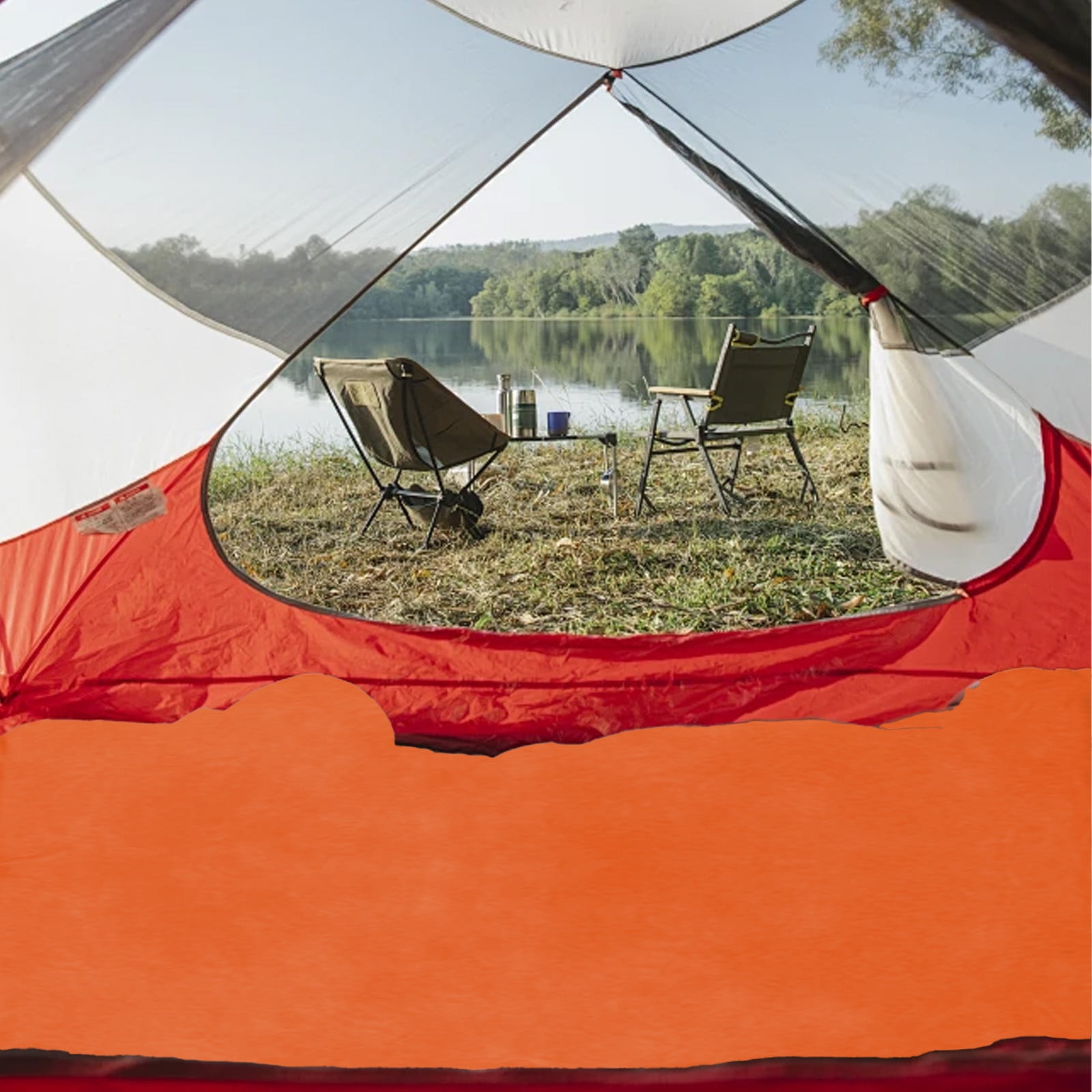 Camping Warm Weather Sleeping Bag, Soft Polyester Ripstop Adult Sleeping Bag, Spacious 75x180cm Thermal Sleeping Bag, Detachable Zippered Camping Bag with Storage Sack for Outdoor Camping Trips