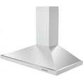 thumbnail image 2 of Streamline 36 in. Gaiola Ducted Wall Mount Range Hood in Brushed Stainless Steel with Baffle Filters, Push Button Control, LED Light, 2 of 9