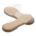 thumbnail image 1 of WEUVEB 1Par Sandalias Transparentes Con Suela Plana Para Uso En Y Exterior, 1 of 7