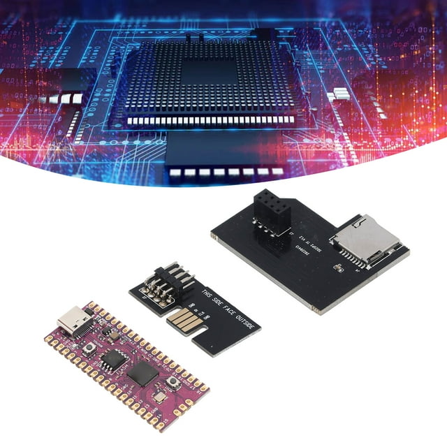 Tablero de Desarrollo de la Consola retro, Lector de Tarjetas de Almacenamiento de Micro de Expansión de Dispositivos Fáciles de Soldenura de 16 Mb A Bordo de Memoria FPC