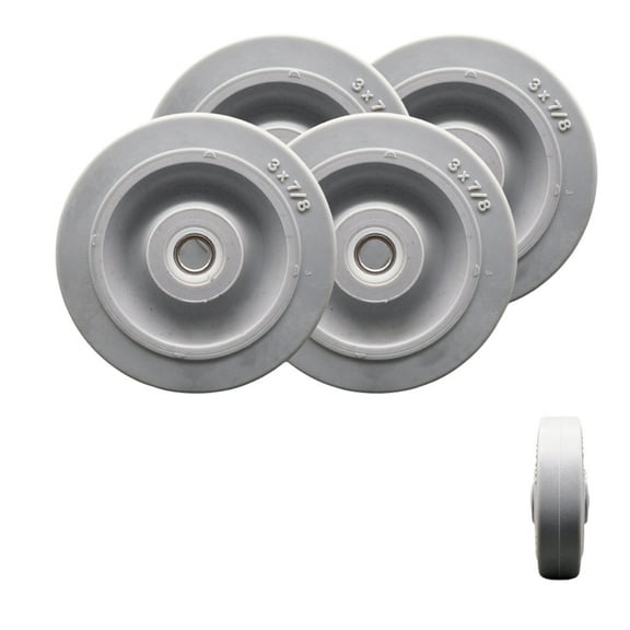 Nobles/Tennant Scrubber Guide Bumper Wheel Bushings Included Set of 4 SCC