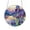 Clear#018, variant on Acrylic Puzzle Suncatcher Deep Purple Window Hanging Art Decor for Home Living Room Bedroom Kids Room Sunlight Refraction Rainbow Effect 7.4 Inches