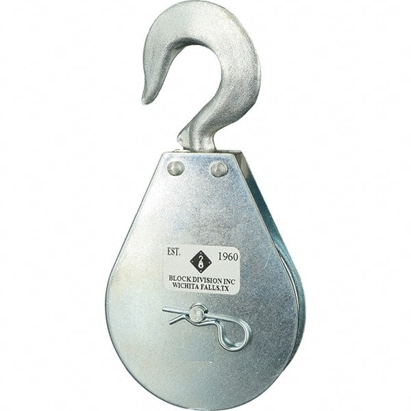 1, 550 Lbs. Load Limit, Swivel Hook Block