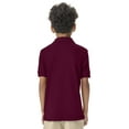 thumbnail image 4 of Classroom School Uniforms Adult Short Sleeve Interlock Polo CR891, 4 of 7