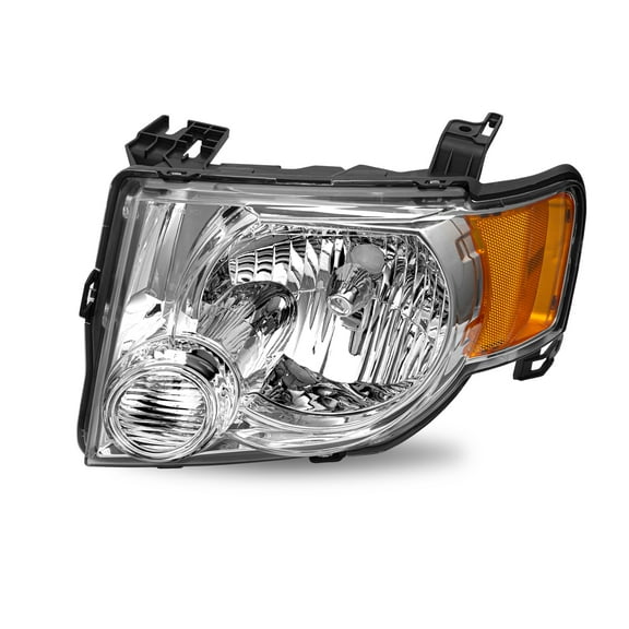 For 2008 2009 2010 2011 2012 Ford Escape SUV Chrome Driver Side Headlight Lamp