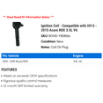 thumbnail image 2 of Ignition Coil - Compatible with 2013 - 2015 Acura RDX 3.5L V6 2014, 2 of 2