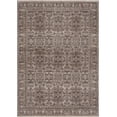 thumbnail image 3 of Hauteloom Lugo Living Room, Bedroom Area Rug - Oriental Traditional Bohemian - Brown - 7'10"- Round, 3 of 19