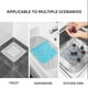 thumbnail image 4 of Tapón para bañera, tapete antiolor para drenaje de piso de silicona, tapones de drenaje de gel de sílice, cubierta desodorizante antiolor, sello de cocina, desodorización de alcantarillado,, 4 of 5