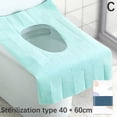 thumbnail image 1 of Toilet Seat Covers Disposable  7/10 Pcs Extra Large Waterproof Toilet Cover, 1 of 5