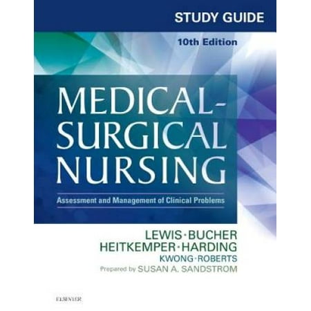 Pre-Owned, Study Guide for Medical-Surgical Nursing: Assessment and Management of Clinical Problems, 10e, (Paperback)