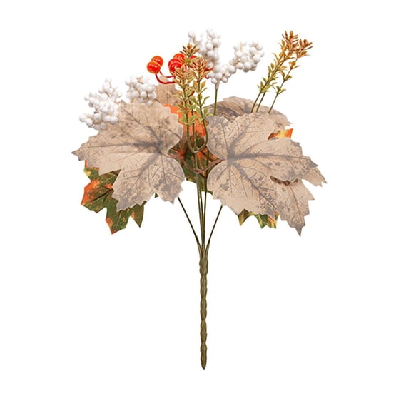 OADUKQ Autumn Bouquet, Artificial Sunflower Pumpkin Maple Leaf, Thanksgiving Fall Harvest Home Decor, 11.81 X 9.84 in