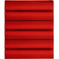 thumbnail image 1 of Mocassi Drap Plat 1500 Fils, Lot de 6, Full, Rouge, 1 of 3