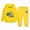 T028-Yellow, variant on Zuwimk Kids Boys And Girls Clothes Graphic Print Hoodie Sweatshirts and Pant 2Pcs Fall Outfits Set(T028-Yellow)