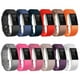 StrapsCo Petit/grand Bracelet en Caoutchouc de Silicone pour Fitbit Charge 2 – image 2 sur 2