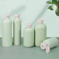 thumbnail image 4 of 5 Uds Envases de Botellas de Plástico Vacíos con Tapas para Champú de Loción de Jabón Corporal Yinane Botella recargable vacía, 4 of 8