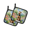 thumbnail image 6 of Coton de Tulear Spring Path Pair of Pot Holders 7.5 in x 7.5 in, 6 of 67