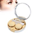 thumbnail image 1 of Estuche Para Lentes De Contacto, Estuche Portátil Para Remojar Lentes Con Espejo, Pinzas Y Botella De Solución, Patrón De Mármol, Cuidado De Lentes De Contacto Ecológico Y, 1 of 7