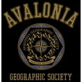 thumbnail image 2 of Men's Strange World Avalonia Geographic Society  Graphic Tee Black 3X Large, 2 of 5