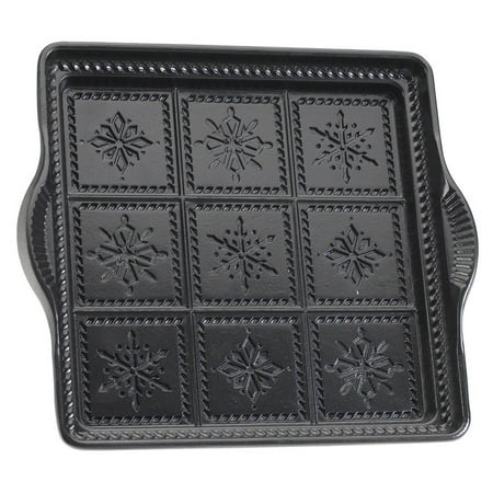 Nordic Ware Snowflake Shortbread Pan, Grey