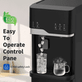 thumbnail image 4 of SOOPYK Self Cleaning 4 in 1 Water Cooler Dispenser with Ice Maker Bottom Load for 5 Gallon 3 Temperature Settings 22lbs Daily Capacity Black, 4 of 9