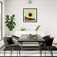 thumbnail image 4 of Art.com Pop Art Sunflower I Art Print by Jacob Green, Brown Frame Wall Art, 38" x 38", 4 of 4