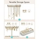 thumbnail image 2 of Soporte organizador para joyas Vlando, 2 niveles, soporte para pulseras, blanco, 2 of 6