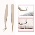 thumbnail image 3 of Pinzas De Extensión De Pestañas De Volumen, Pinzas De Extensión De Pestañas Ergonómicas Precisas Para Salón De Belleza, 3 of 7