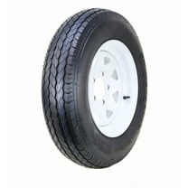 Free Country Wheel Assembly ST175/80D13 6-Ply C 91L 5 Lug on 4.5" PCD White Spoke Rim Trailer Tire