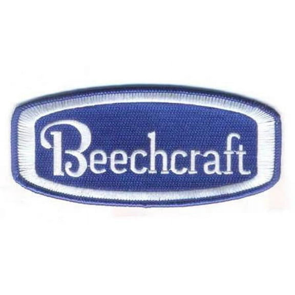 Beechcraft Patch 5" X 2 1/4", Staggerwing, Bonanza, Model 18, V-Tail PAT-0121