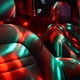 thumbnail image 2 of KAKOWELY 2 juegos de luces LED de ambiente para interior de coche, bola de discoteca, carga USB, 2 of 5