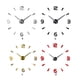 thumbnail image 5 of Reloj de pared Toystoory 3D reemplazo desmontable autoadhesivo analógico alimentado por DIY Rojo, 5 of 5