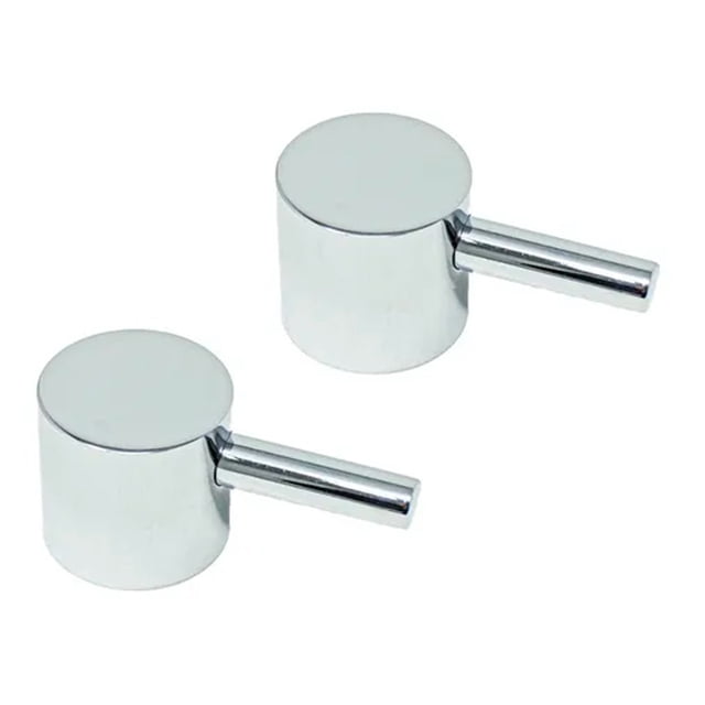 Juego De Manerales Para Mezcladora De Lavabo Tipo Palanca RUGO M7LC Acabado Cromo