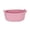 Pink, variant on Home Decorations, Woven Cotton Rope Storage Basket with Knotted Handles - 10.63 Inch Round Organizer Tray for Bathroom Vanity & Kitchen Counter (1-Pack) White S