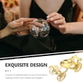 thumbnail image 3 of unbranded Base De Cristal En Forma De Para Sostener Esferas Decorativas, 3 of 6