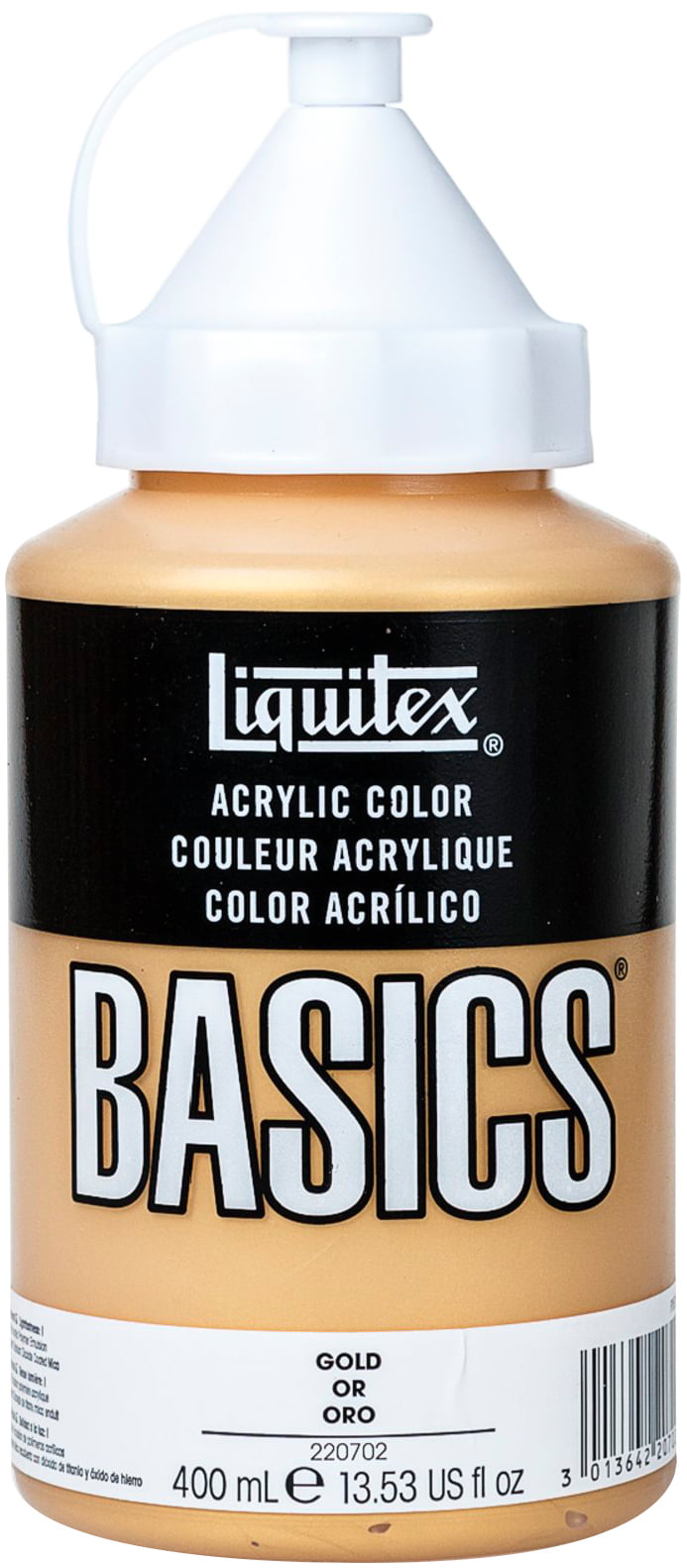 Liquitex BASICS Acrylic Paint 13.5oz-Gold - Walmart.com ...