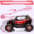 thumbnail image 3 of 2 Seater Ride on Truck with Remote Control, Kids Ride on UTV Car, 4WD Off-Road  with Spring Suspension, Headlights, 3 of 10