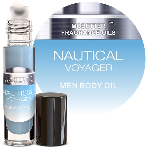 MOBETTER FRAGRANCE OILS Nautical Voyager Men Cologne Body Oil 1/3 oz roll on