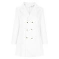 thumbnail image 4 of Manteau de Mode pour Femmes Col en V Imprimé Veste à Manches Longues Cardigan Vêtement Décontracté, 4 of 8