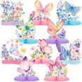 thumbnail image 1 of Centros de mesa con forma de mariposa para decoración de fiesta de cumpleaños, 10 unidades, 1 of 7